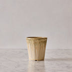 Glazed Ceramic Planter, Sand