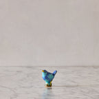 Baby Bird, Aqua & Cerulean