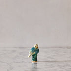 Songbird on Branch, Sea Green