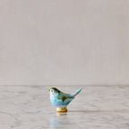 Medium Songbird, Sky Blue & Green