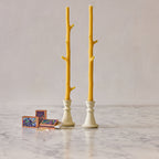 Maple Stick Candle & Marble Matches Gift Set, Keeper's Wax