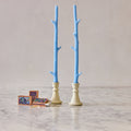 Maple Stick Candle & Marble Matches Gift Set, Robin's Blue Egg