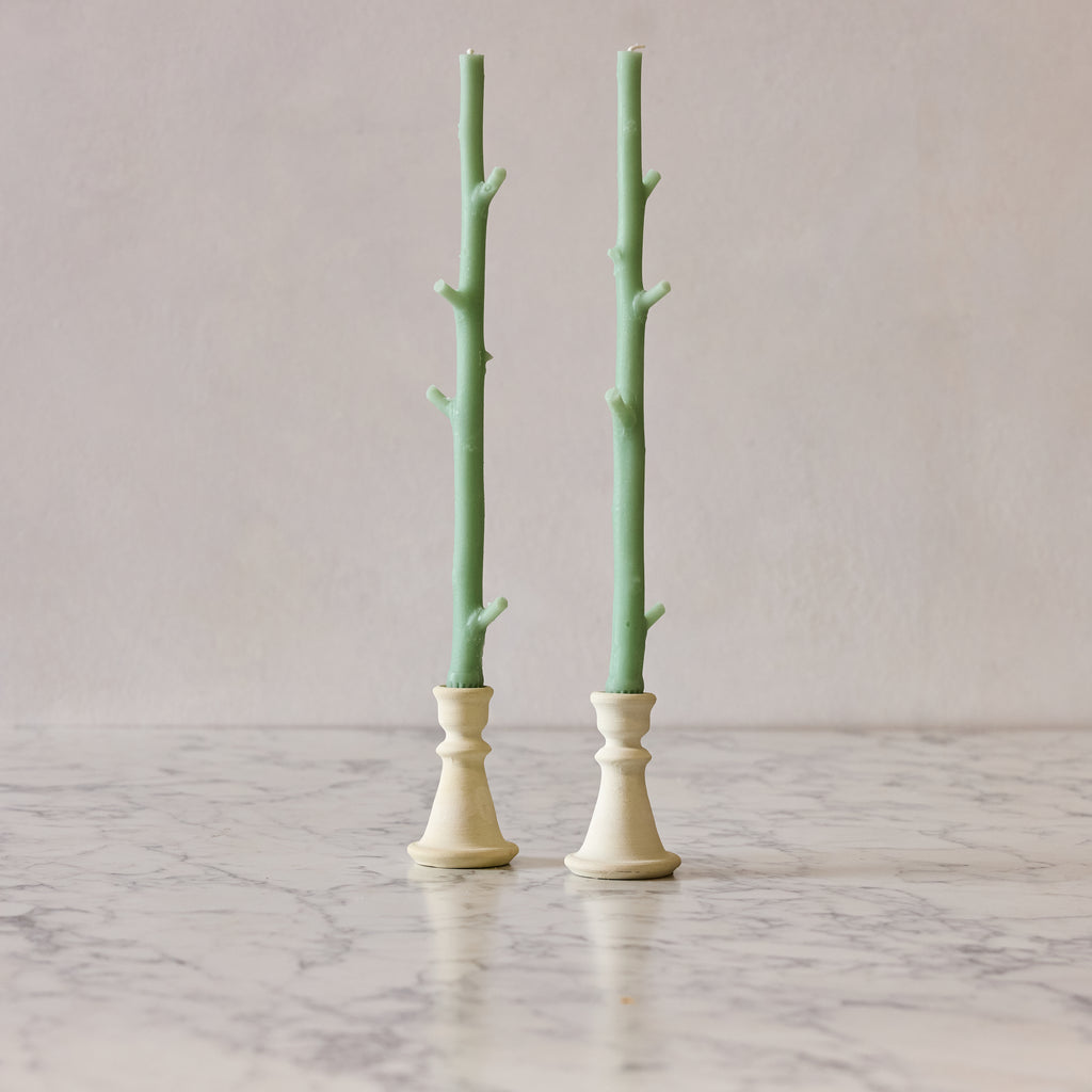 Maple Stick Candle & Marble Matches Gift Set, Sour Apple