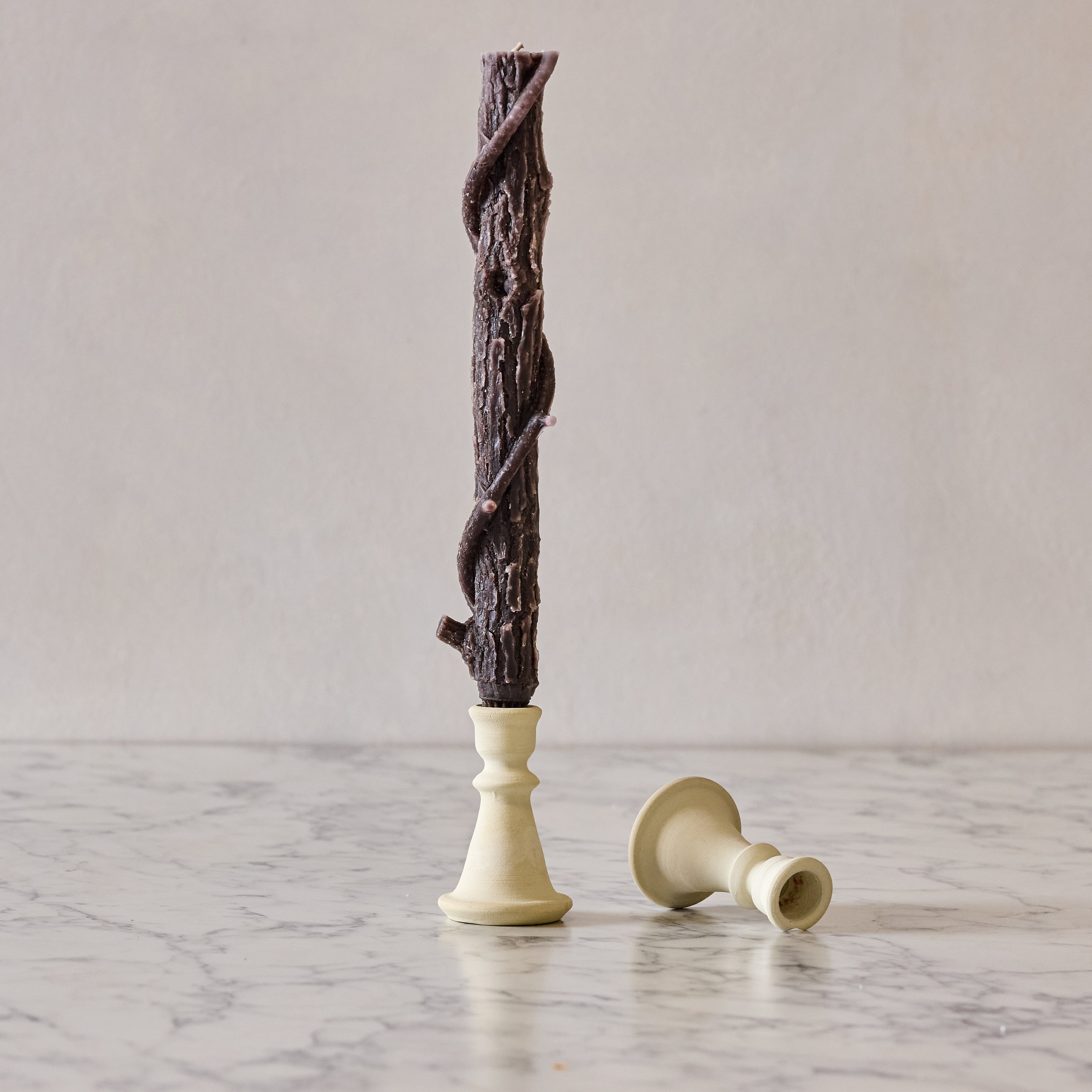 Bittersweet Oak Stick Candle, Dark Chocolate