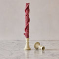 Bittersweet Oak Stick Candle, Dark Cherry