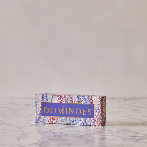 Marbled Dominoes, Periwinkle & Pink