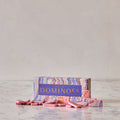 Marbled Dominoes, Periwinkle & Pink