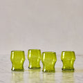 Set of 4 Moss Goblets