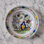 Early Nineteenth Century Hand Painted Delft Plate