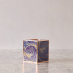 Marbled Tissue Box Cover, Amethyst