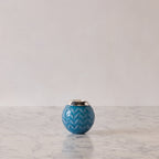Medium Crystal & Sterling Match Striker, Cerulean