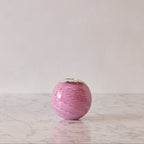 Large Crystal & Sterling Match Striker, Rose