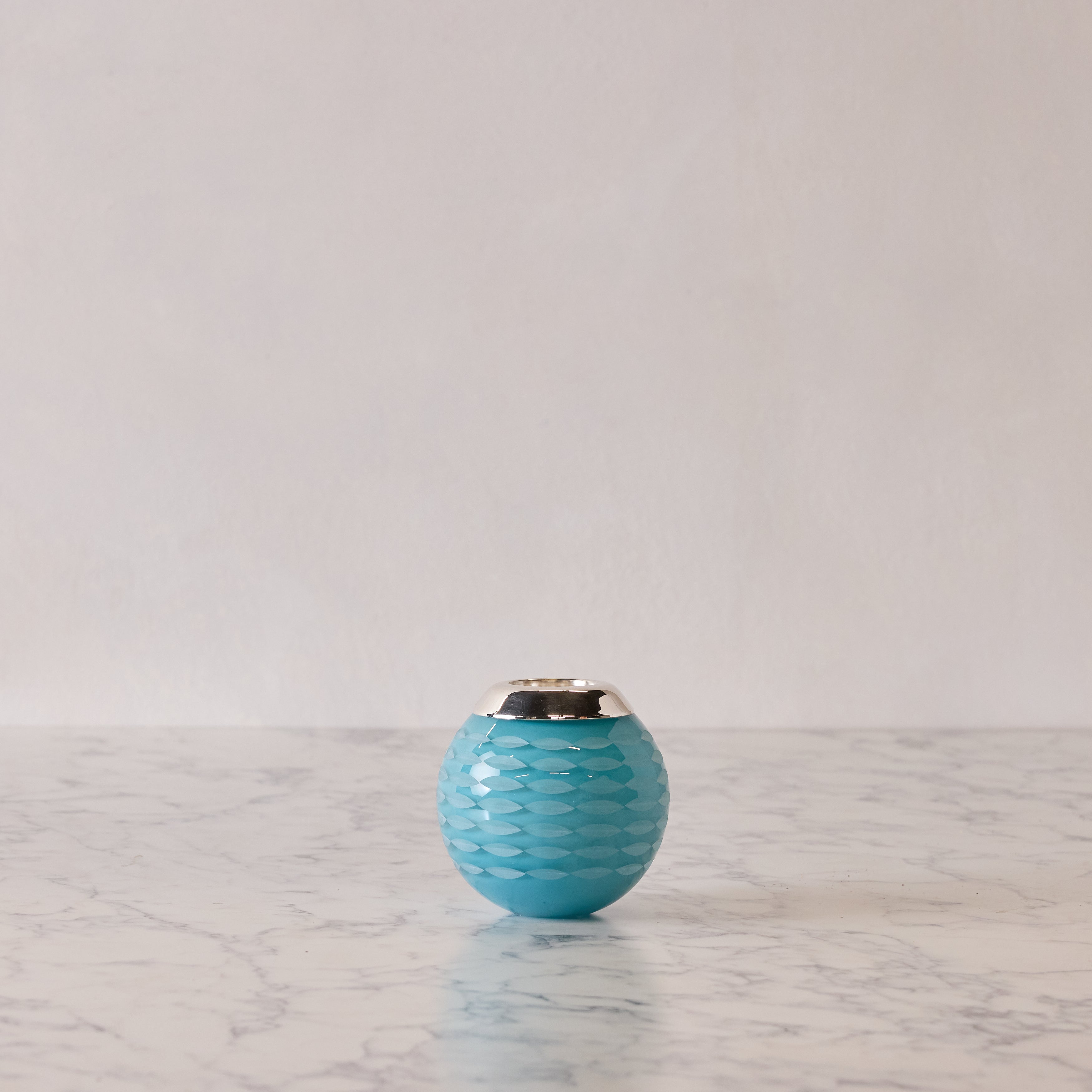Medium Crystal & Sterling Match Striker, Lagoon