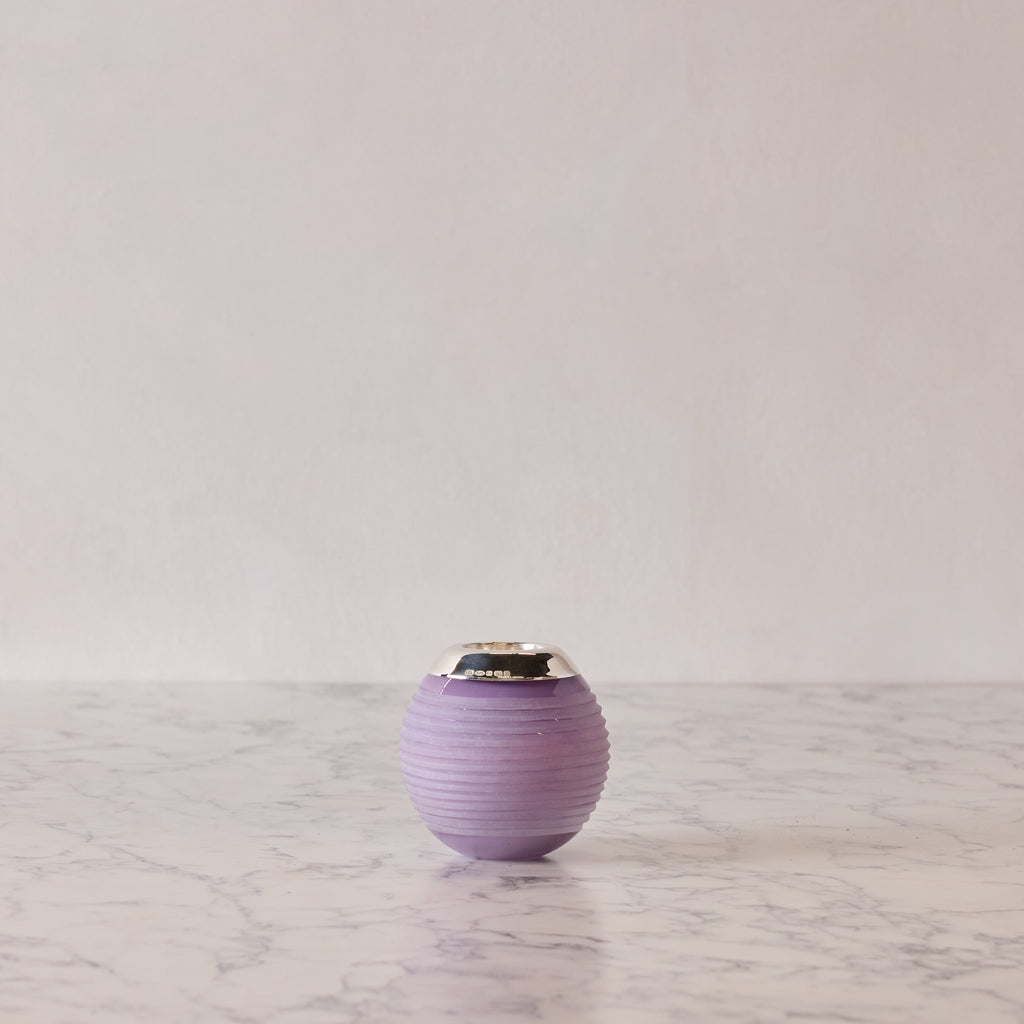 Medium Crystal & Sterling Match Striker, Lavender