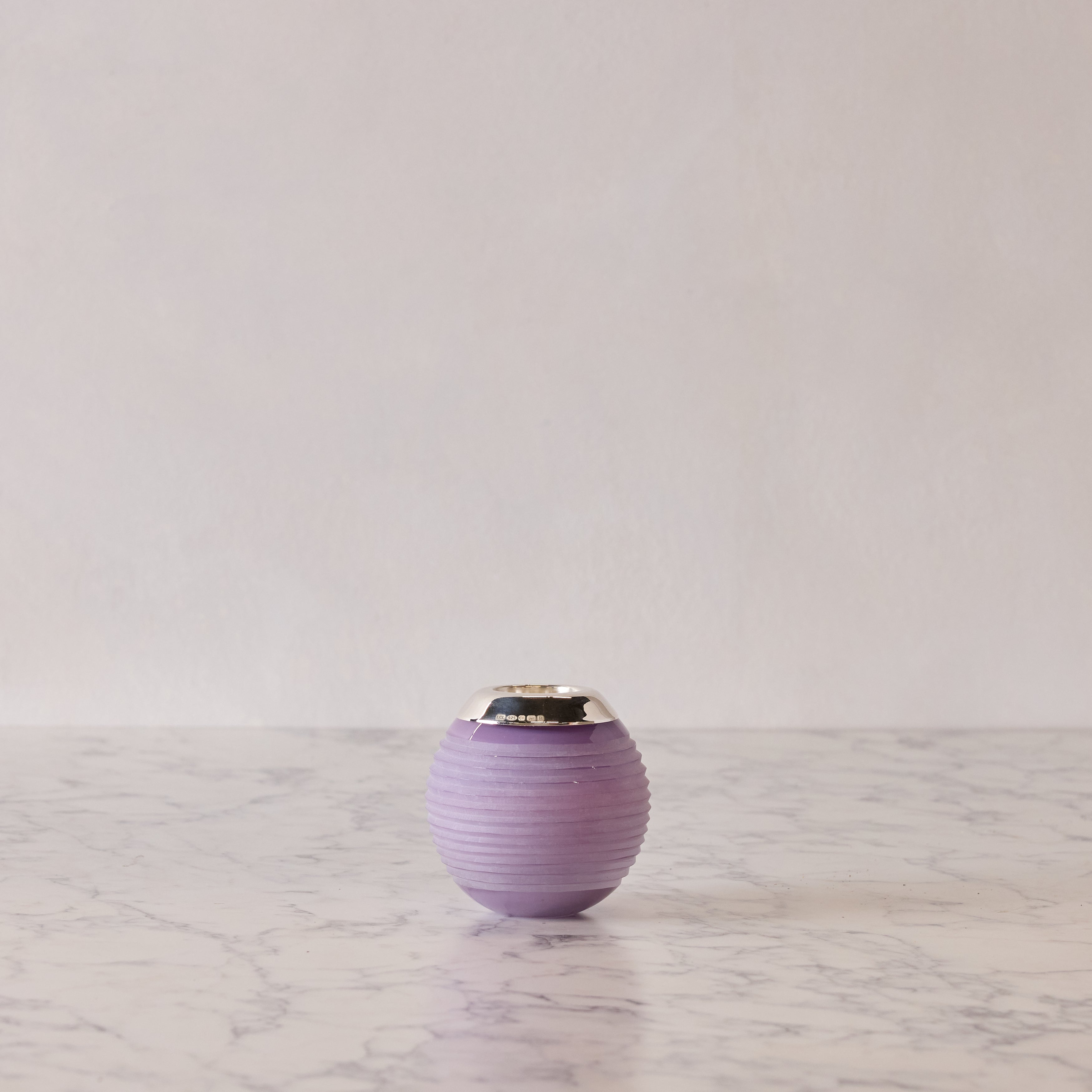 Medium Crystal & Sterling Match Striker, Lavender