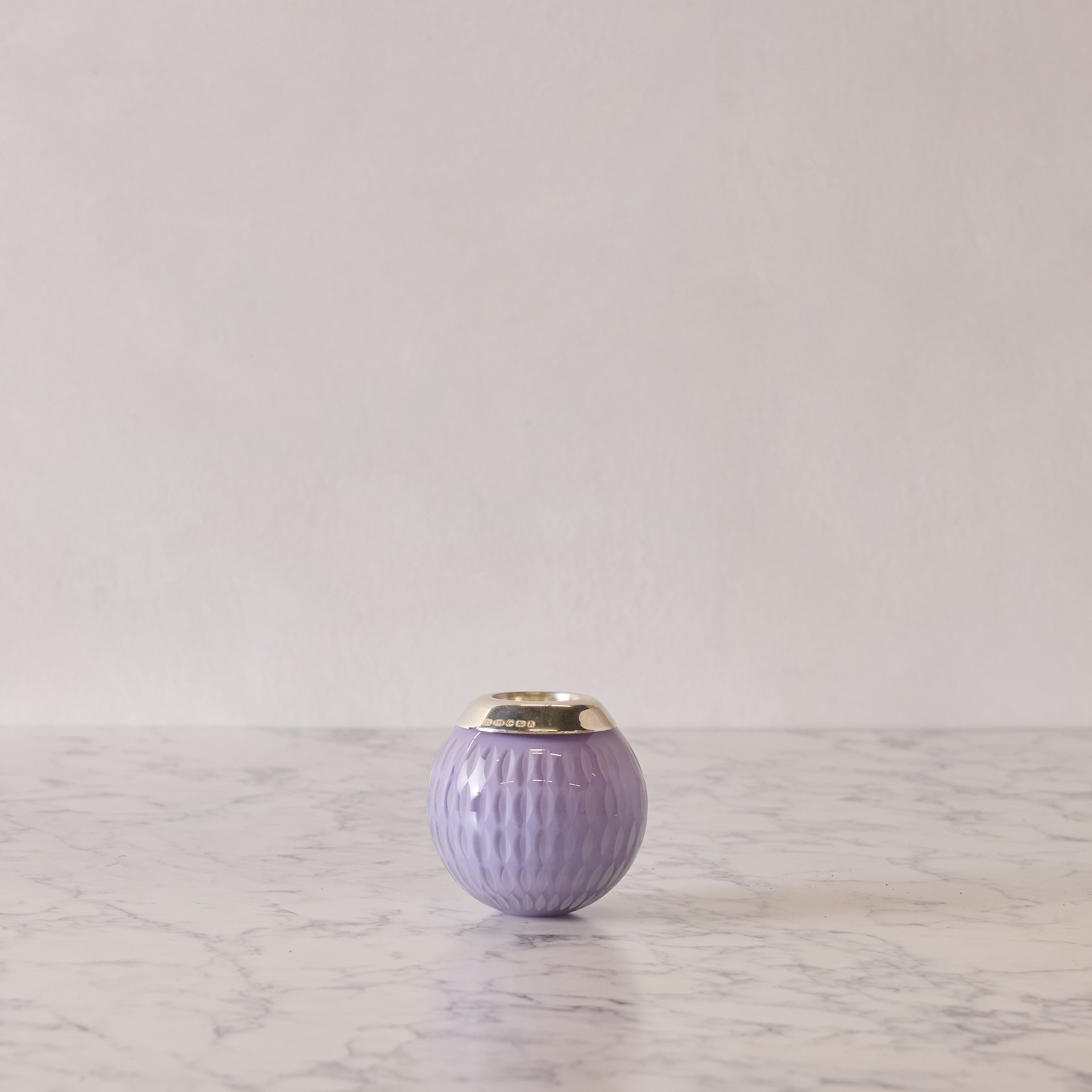 Medium Crystal & Sterling Match Striker, Lilac