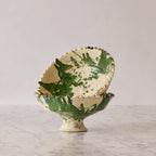 Large Tamegroute Fruit Bowl, Green Splatter
