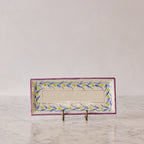 Spanish Earthenware Platter in Purple