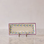 Spanish Earthenware Platter in Purple