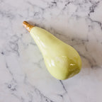 Hand Enameled Ceramic Pear