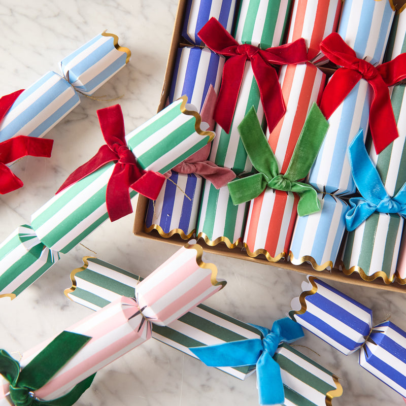Striped Christmas Crackers