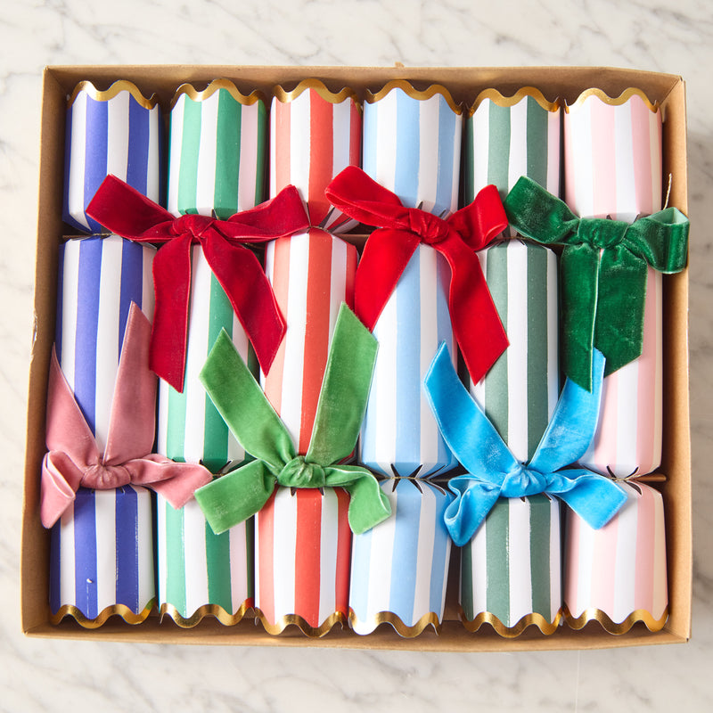 Striped Christmas Crackers
