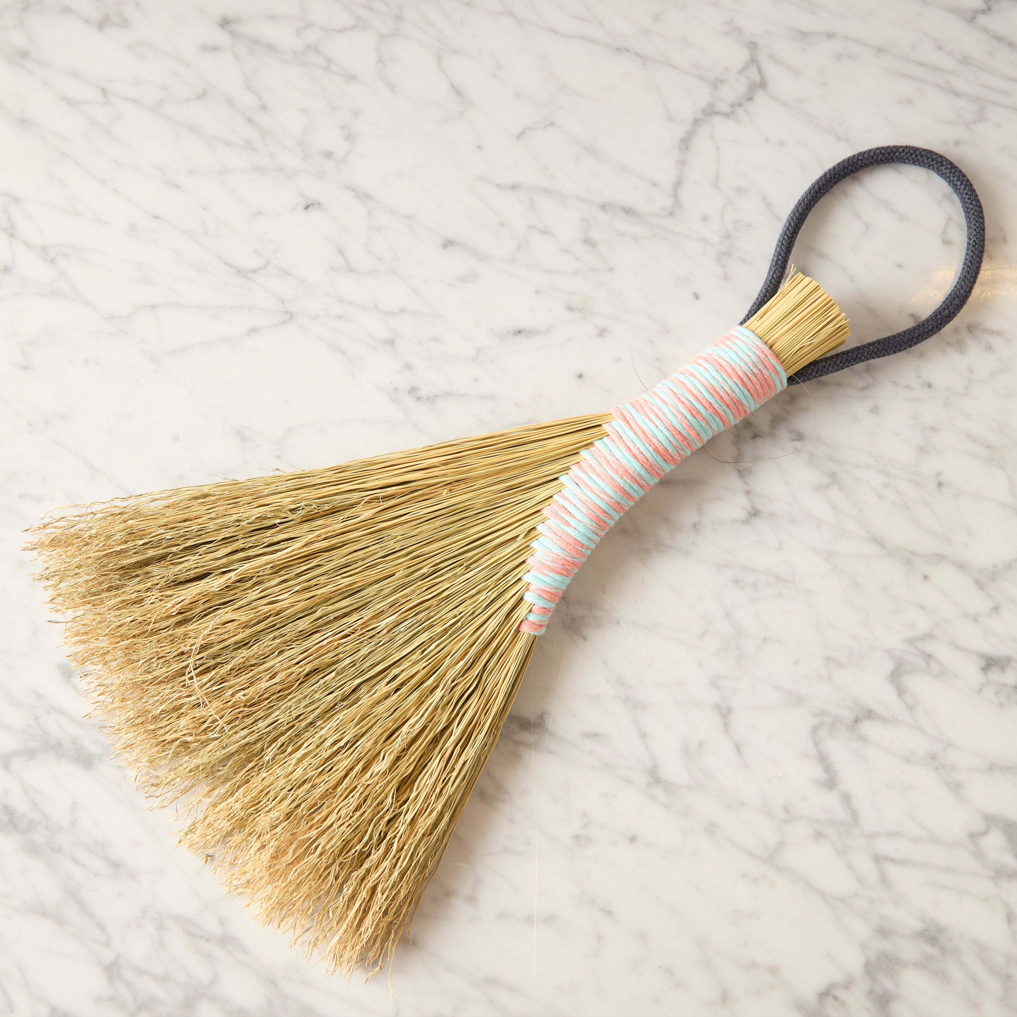Dual Tone Handbrooms, Teal and Pink