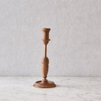 Turned Wooden Candle Holder, Extra Tall