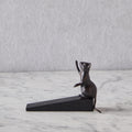 Bronze Kitten Doorstop