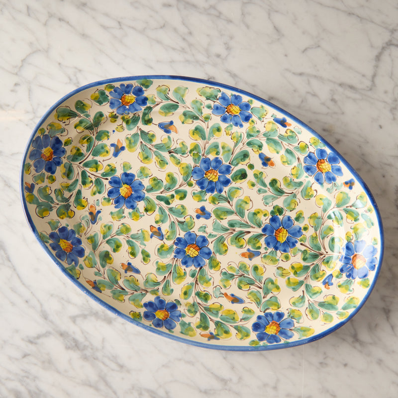 Flower Serving Platter