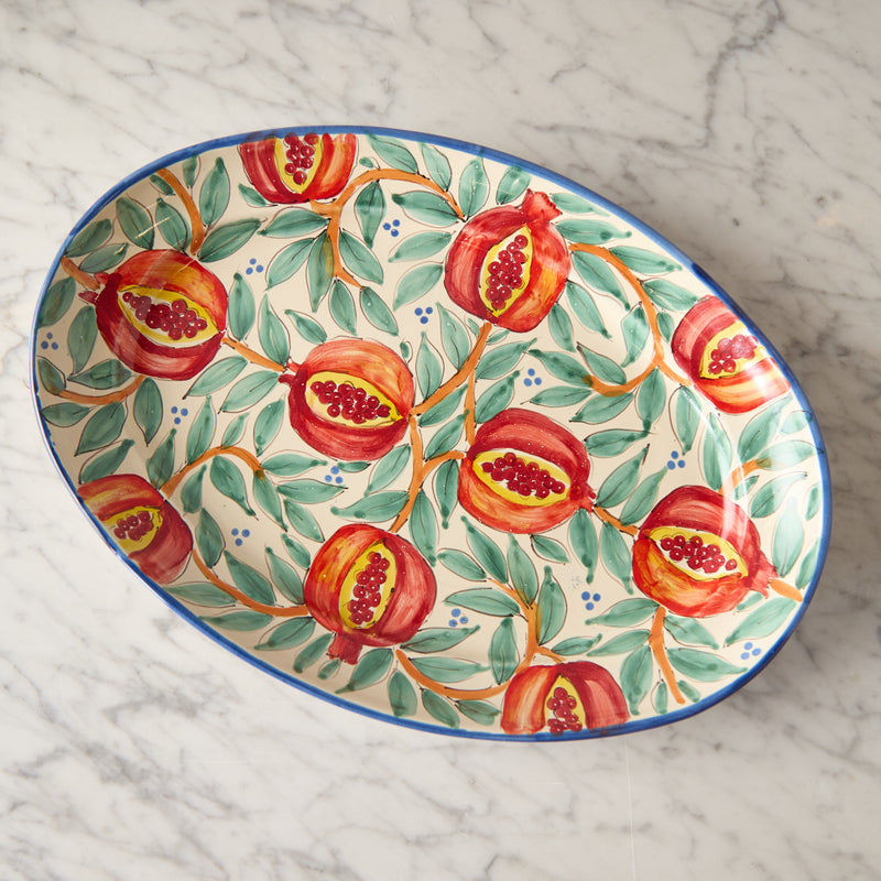 Pomegranate Serving Platter