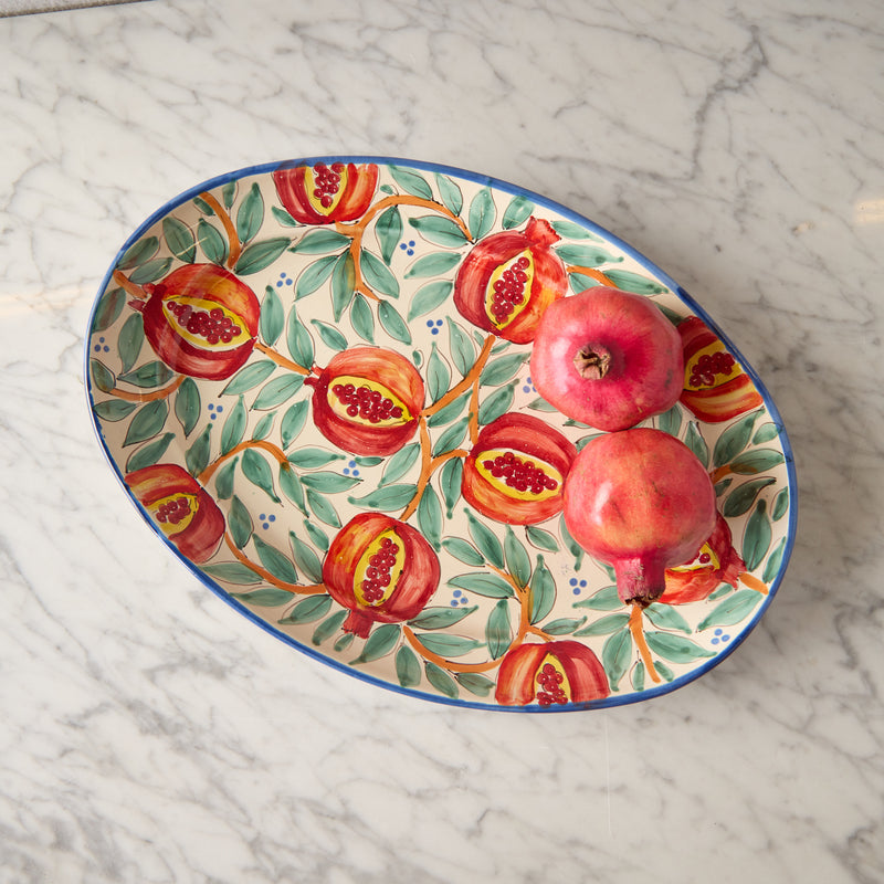Pomegranate Serving Platter