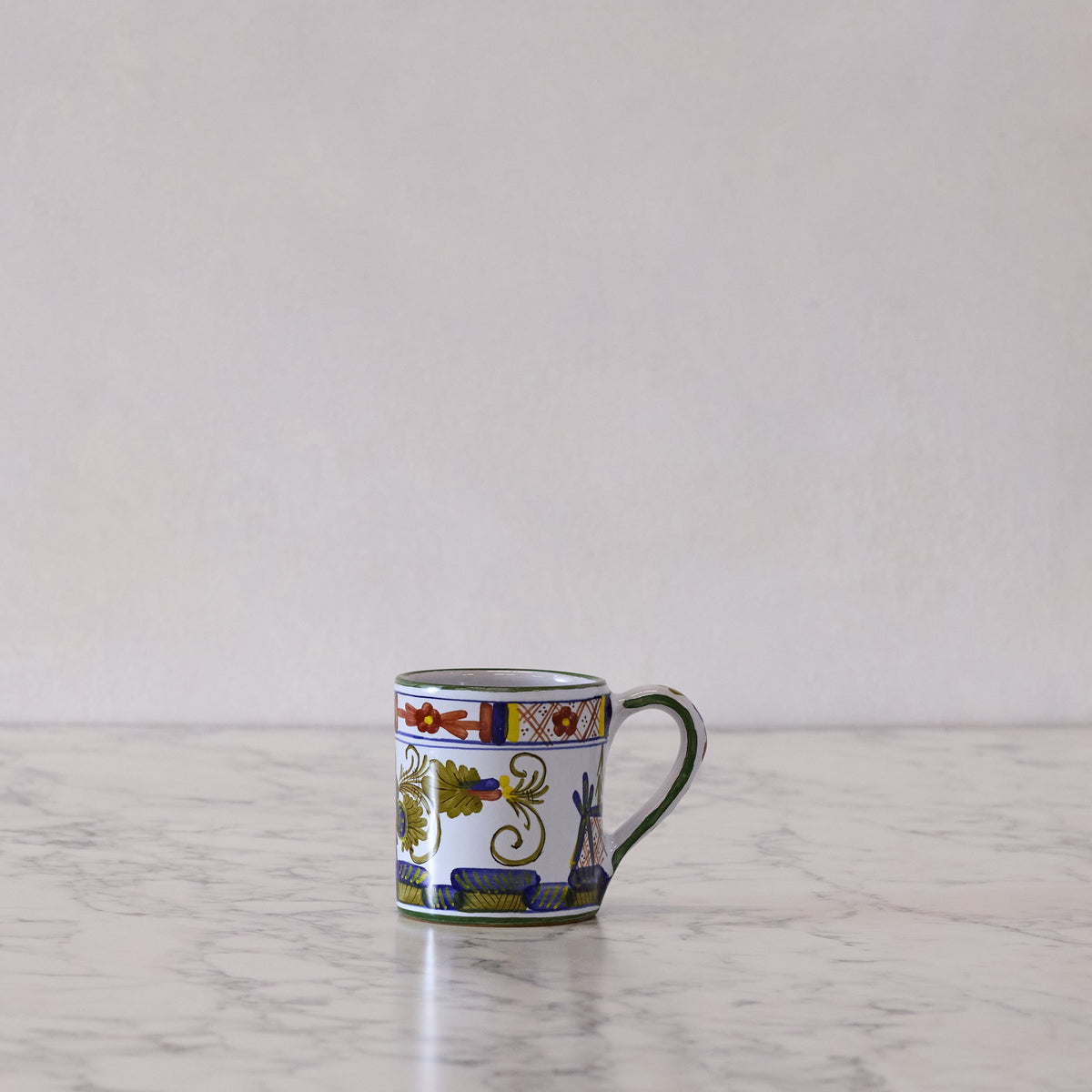 Carnation Porcelain Coffee Mug