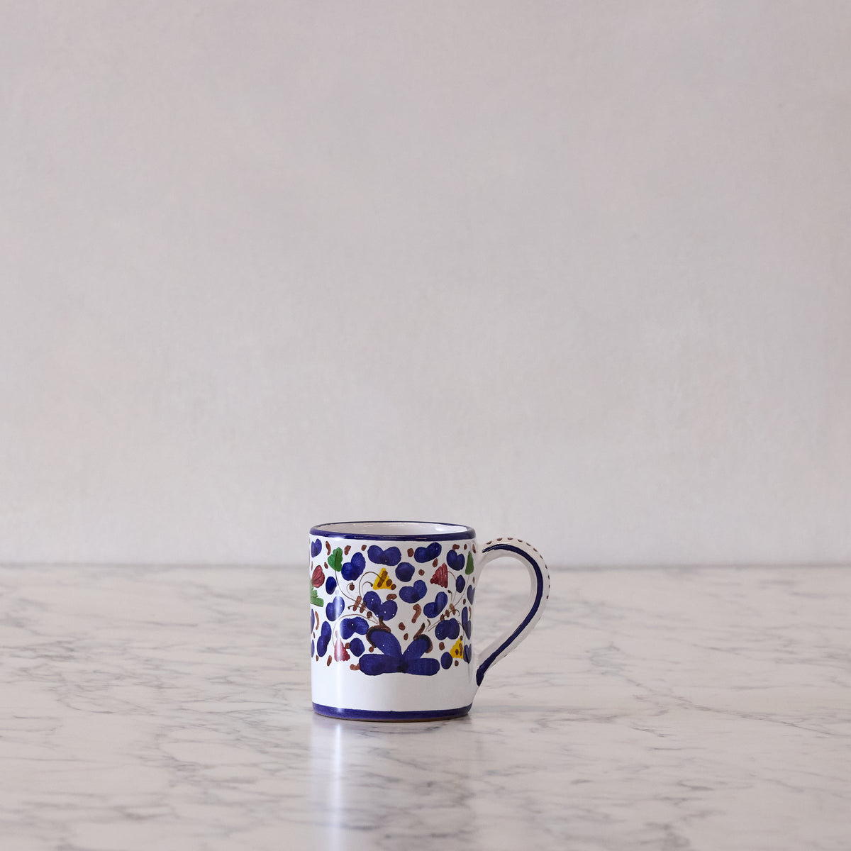 Arabesco Blue Deruta Mug