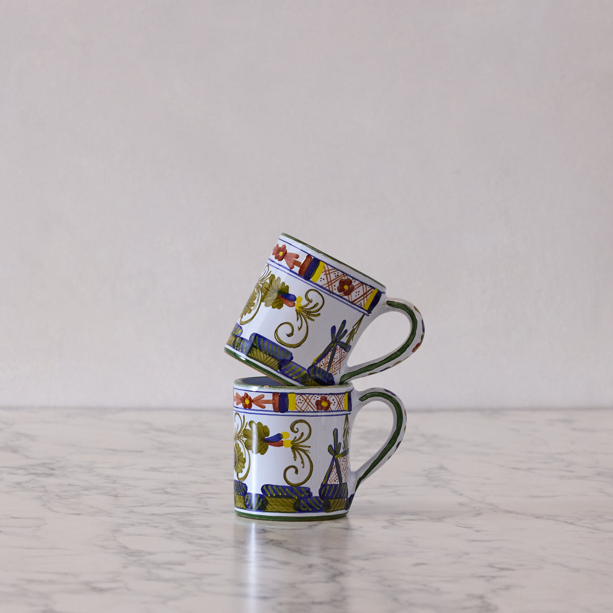 Carnation Porcelain Coffee Mug
