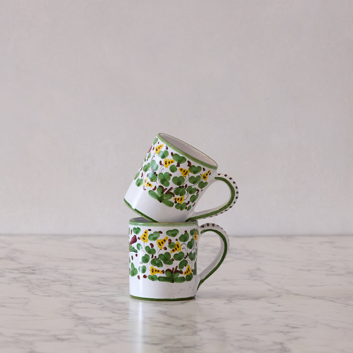 Arabesco Verde Deruta Mug