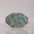 Terre Mêlée Small Octagonal Platter, Blue