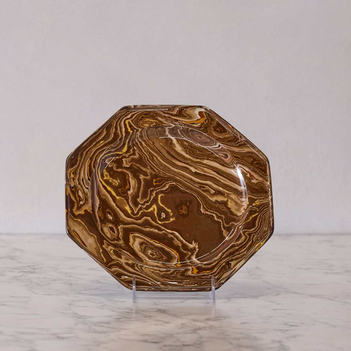 Terre Mêlée Dinner Plate, Brown