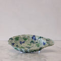 Terre Mêlée Shell Platter, Emerald & Cobalt