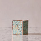 Marbled Tissue Box Cover, Seafoam