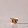 Small Mochaware Bowl, Seaweed Persimmon