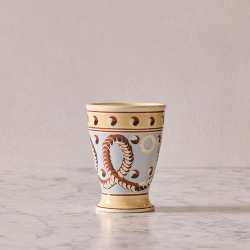 Mochaware Cachepot, Blue