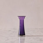 Hand Blown Bulb Vase in Amethyst