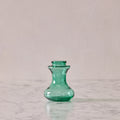 Hand Blown Bulb Vase in Emerald, Round