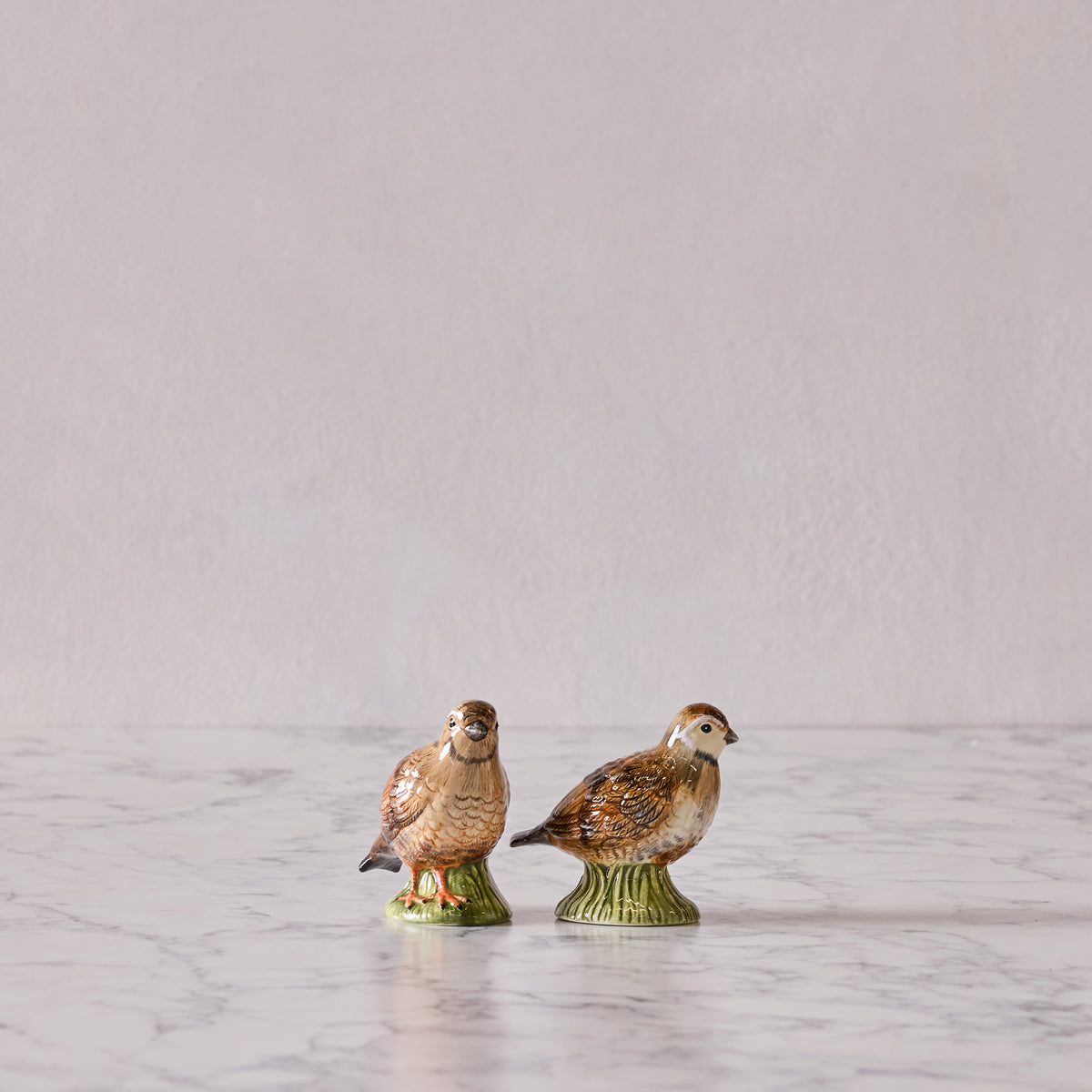 Spode Woodland Quail Salt & Pepper