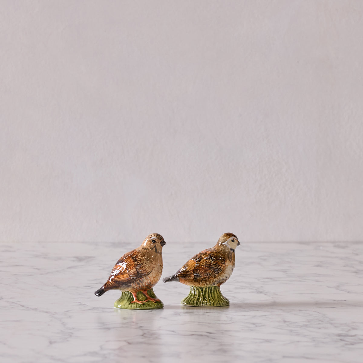 Spode Woodland Quail Salt & Pepper