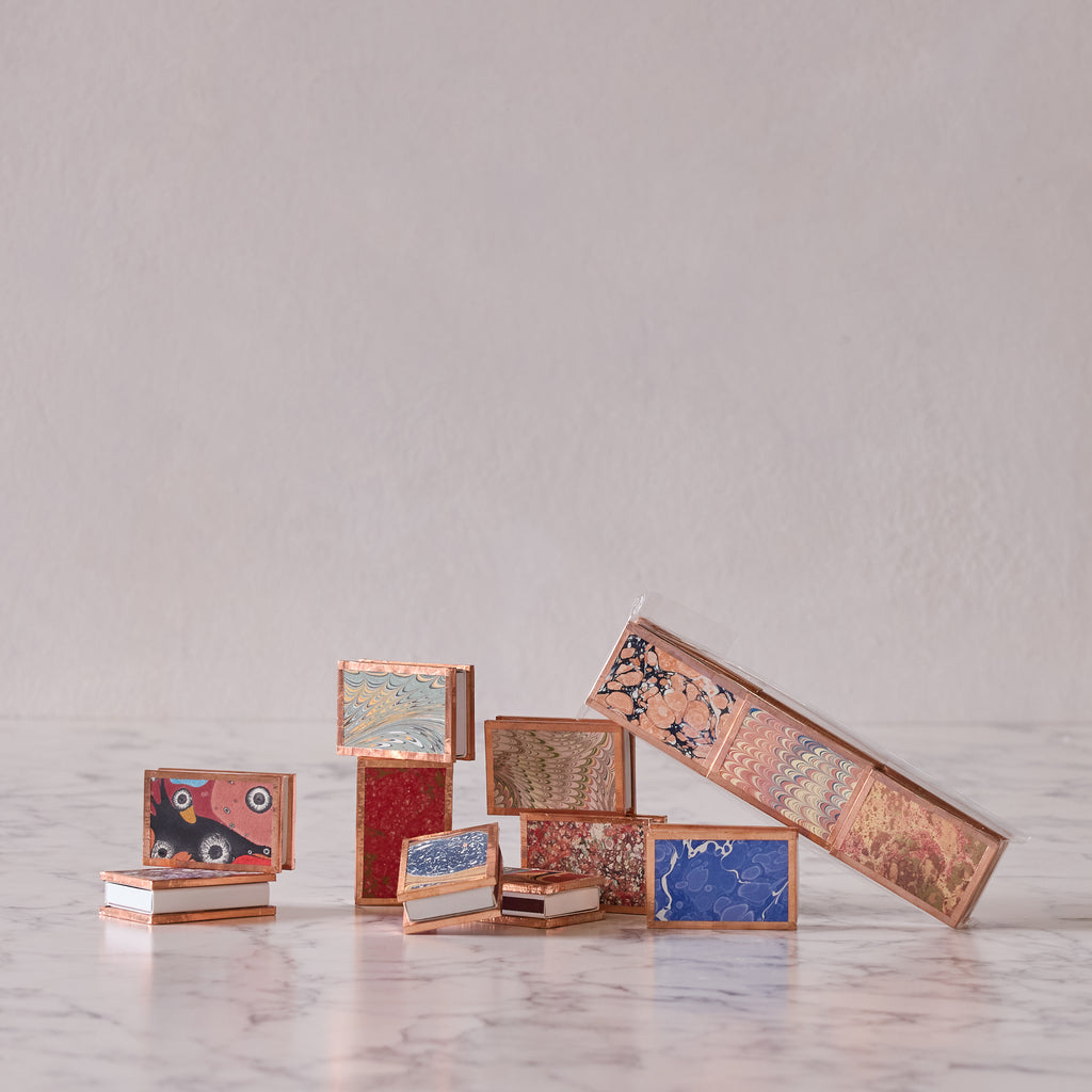 Petite Trio of Marbled Matches
