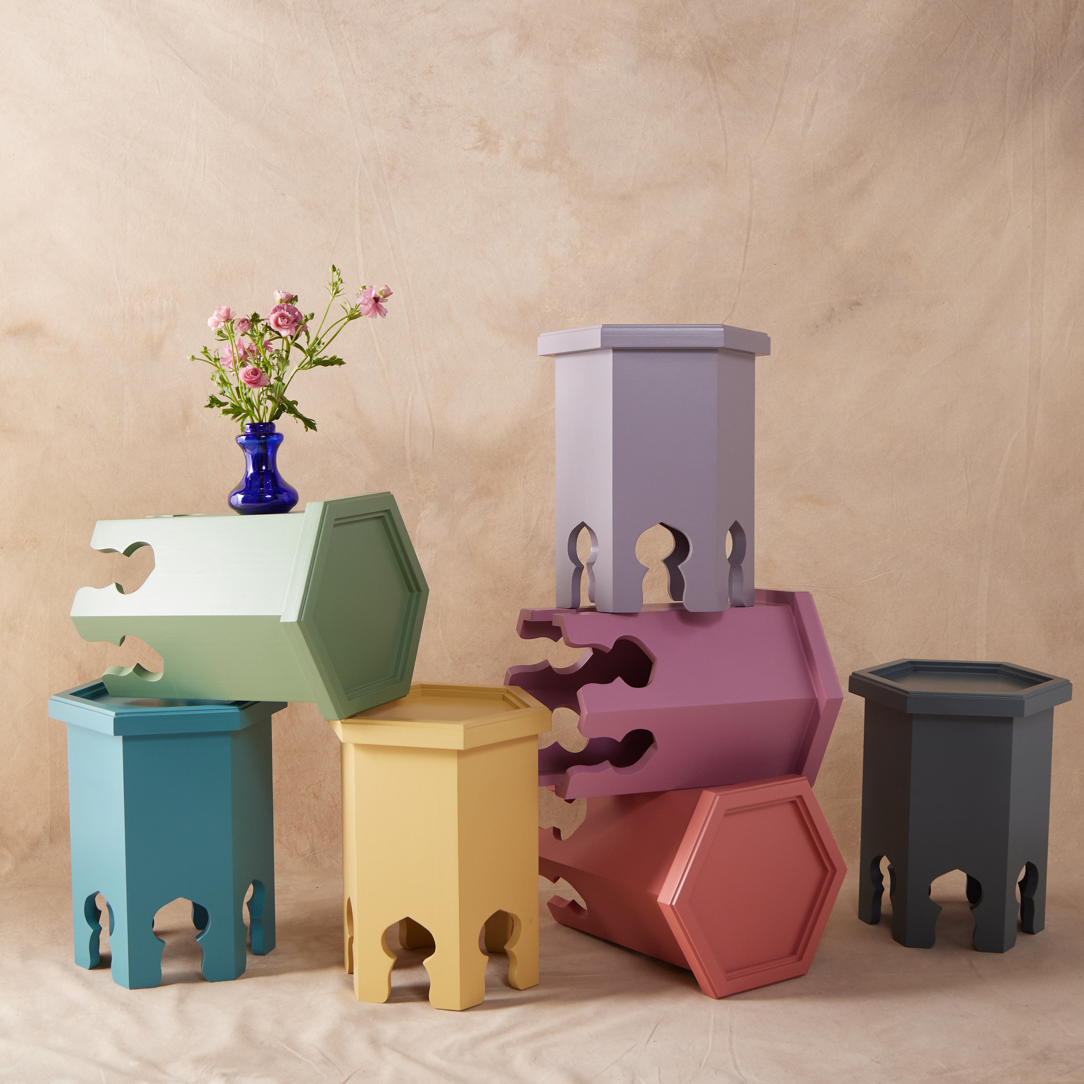 Kasbah Table in Natural