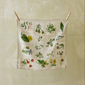 Summerill & Bishop Botanical Tiles Linen Napkin