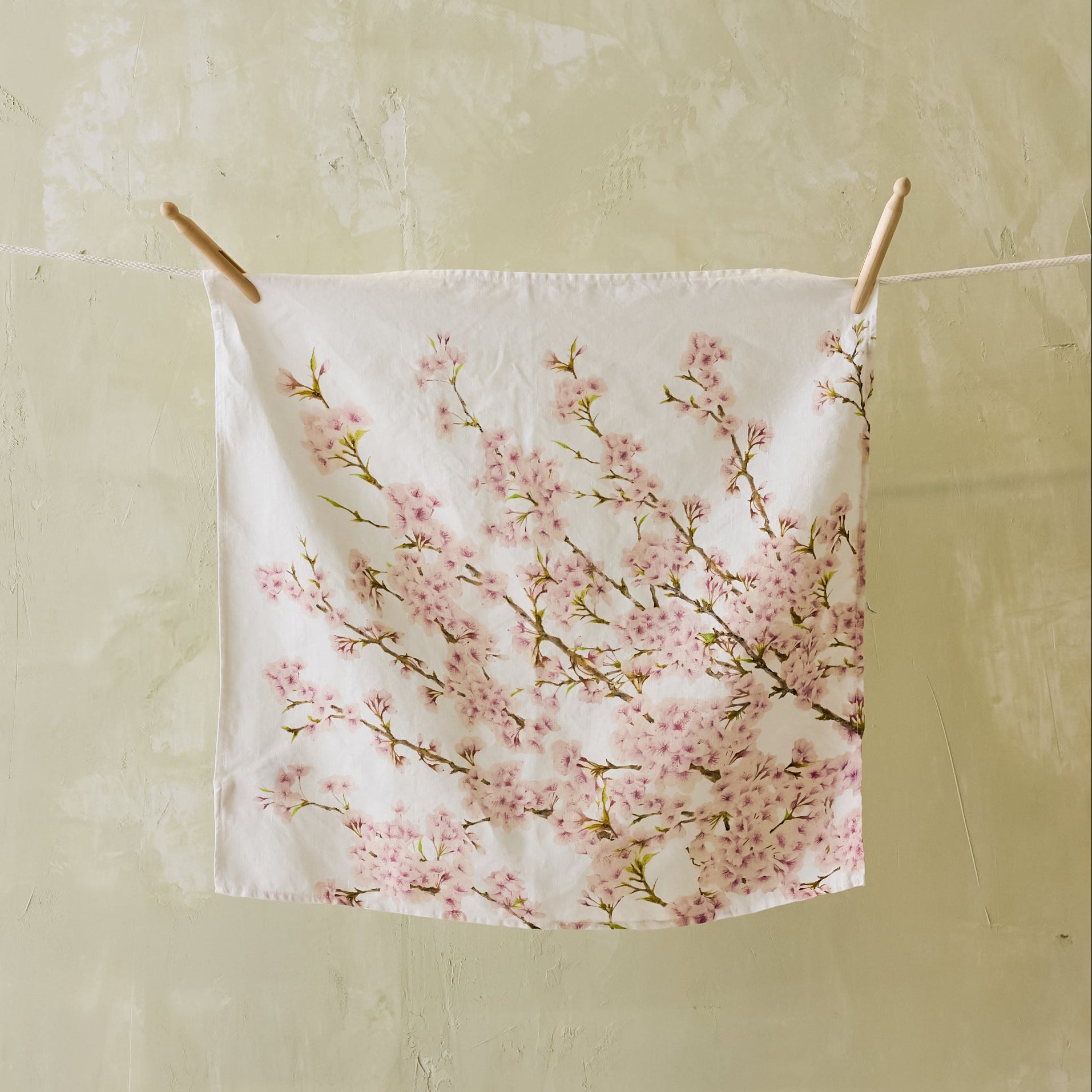 Summerill & Bishop Cherry Blossom Linen Napkin